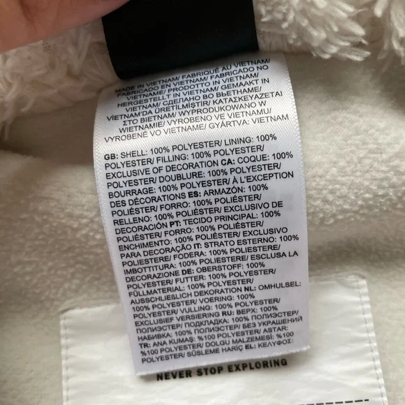 The North Face Kids Pink and Teal Patterned Snowsuit - Picture 11 of 13